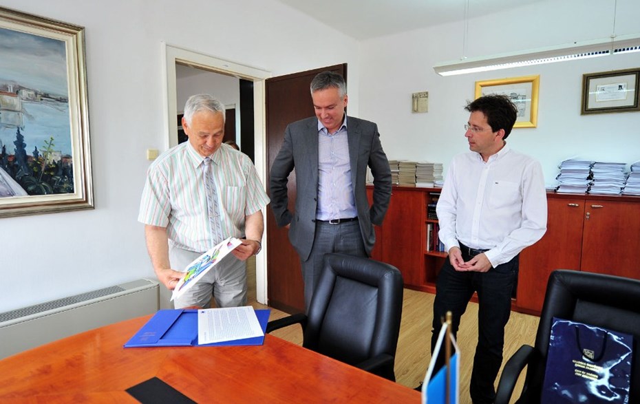 Predsjednik Gradskog vijeća Grada Splita primio predsjednika Gradske skupštine Grada Zagreba